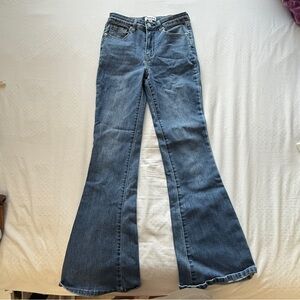 Abound Dark Blue Flare Jeans